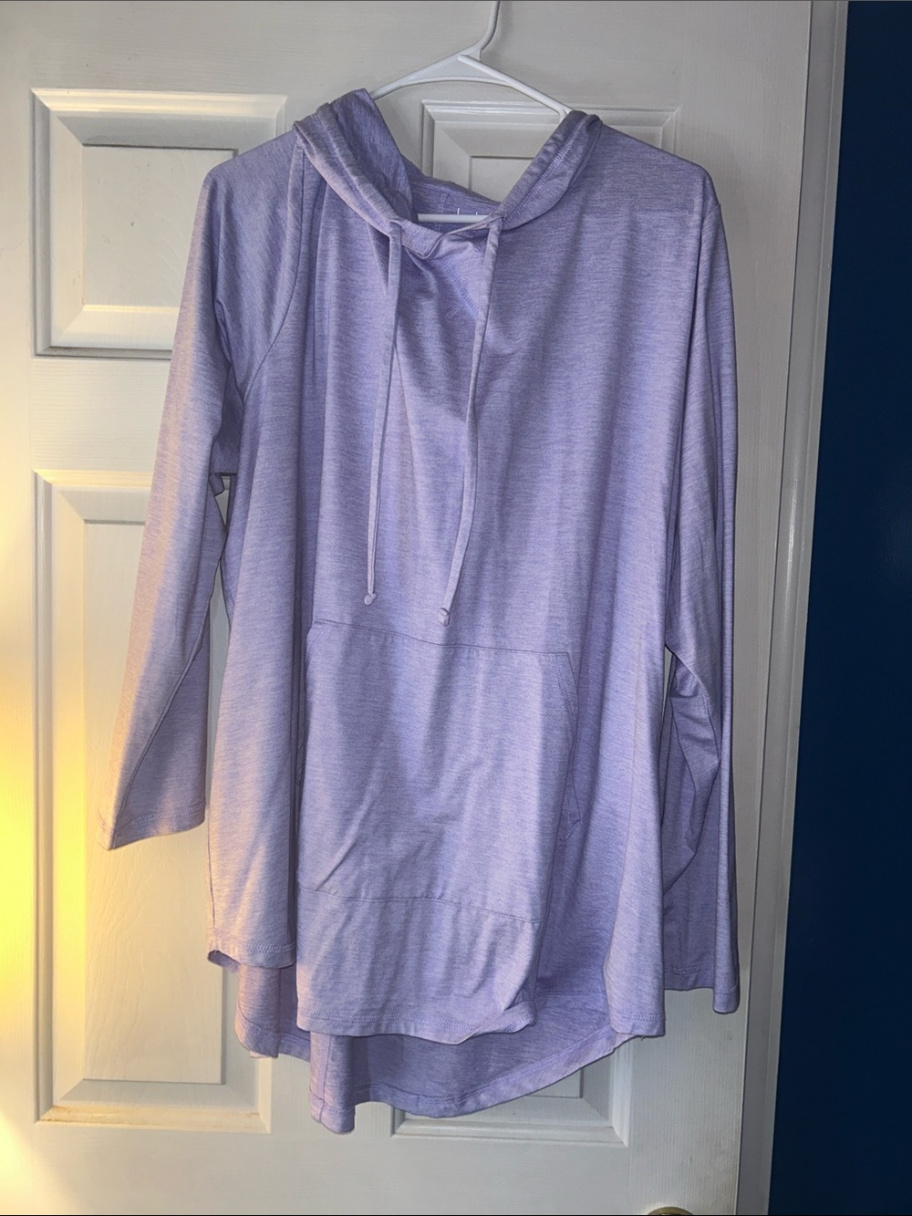 Lane Bryant Lavender Lightweight Hooded Pullover. Livi size 22/24